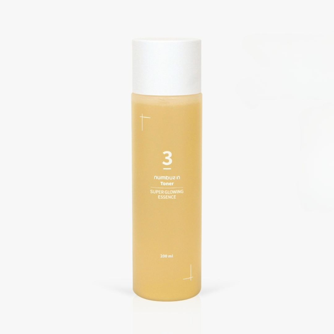 Numbuzin No.3 Super Glowing Essence Toner (200ml)