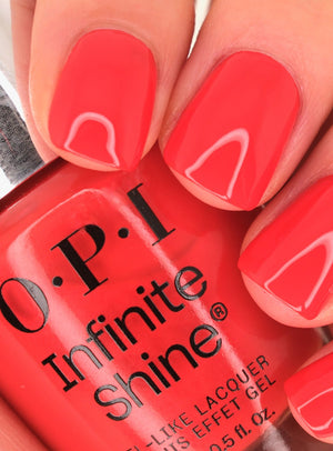 OPI Infinite Shine Gel-Like Lacquer 15ml - Knock 'Em Red