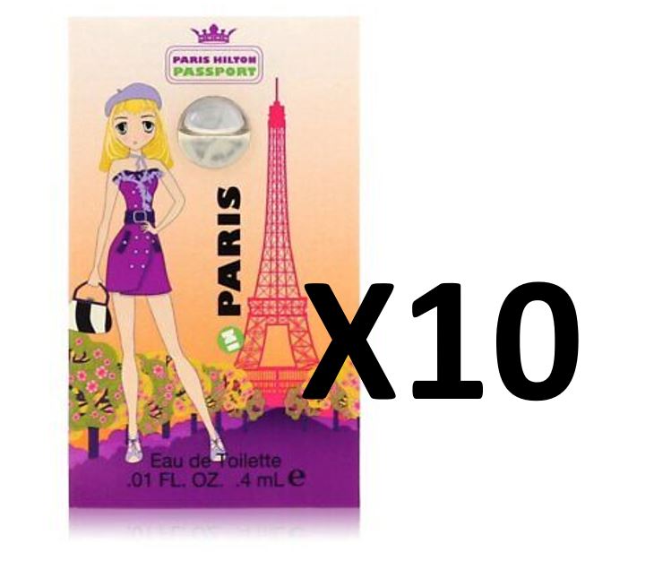 Paris Hilton Passport in Paris 0.4ml Edt Vial Women