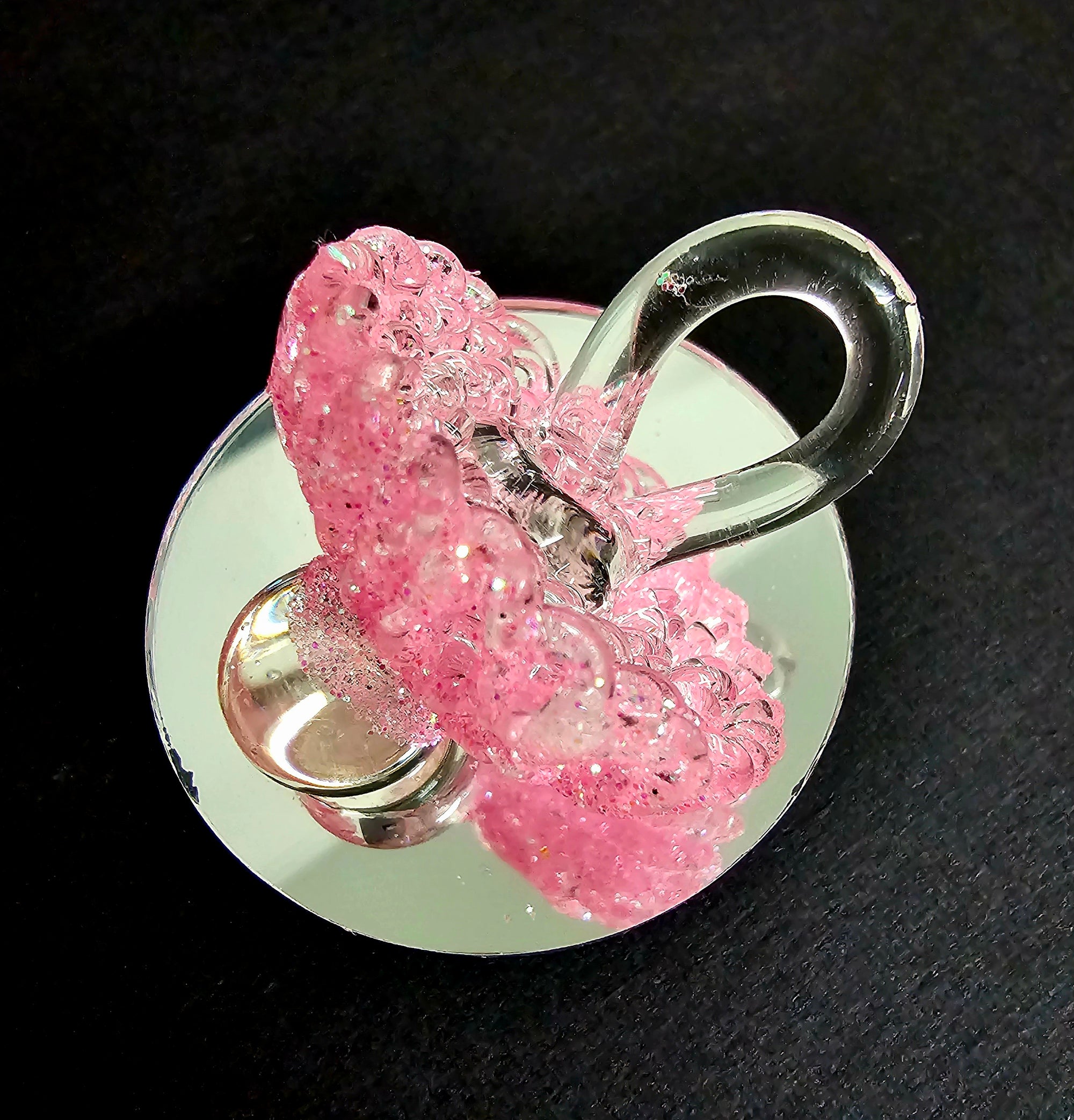 Crystal Figurines - Pink Pacifier