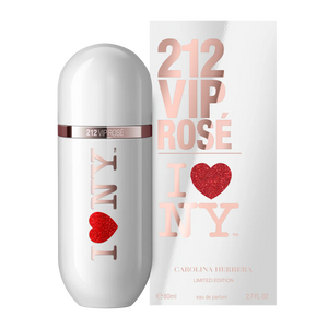 Carolina Herrera 212 Vip Rose I love NY 80ml Edp Limited Edition Women