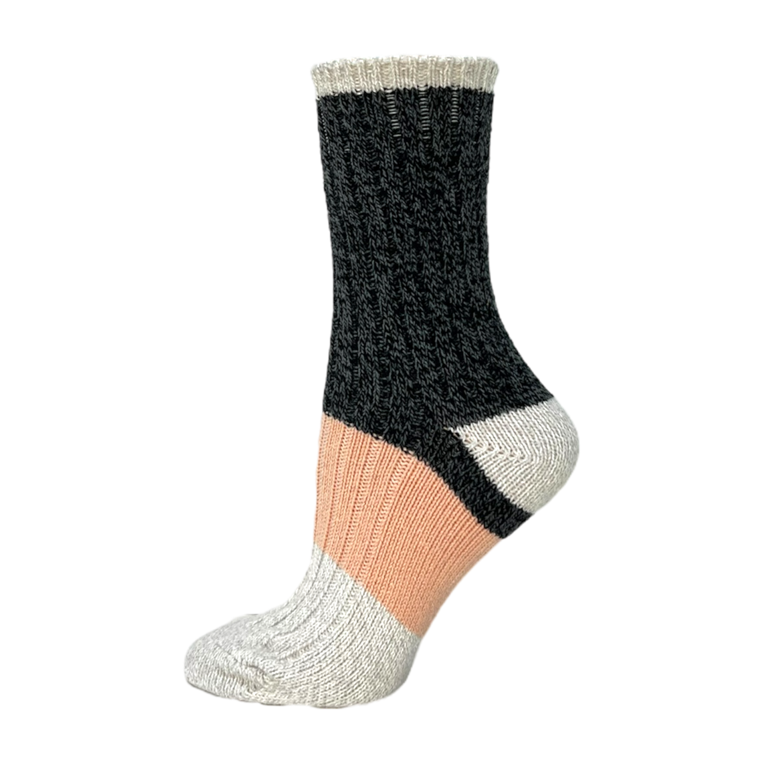 Ladies Key Polytam Mid Crew Block