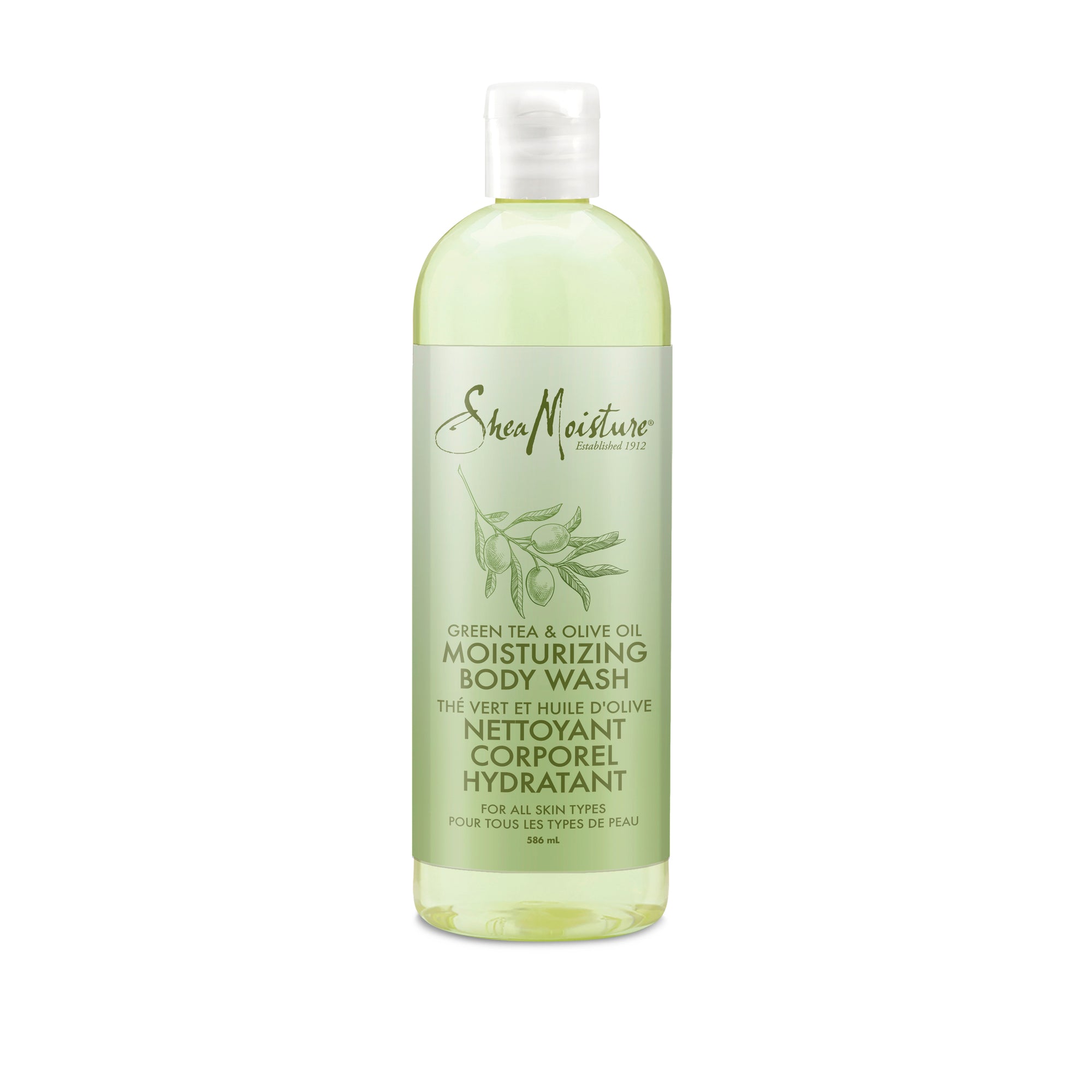 Shea Moisture Green Tea & Olive Oil Moisturizing Body Wash 586ml