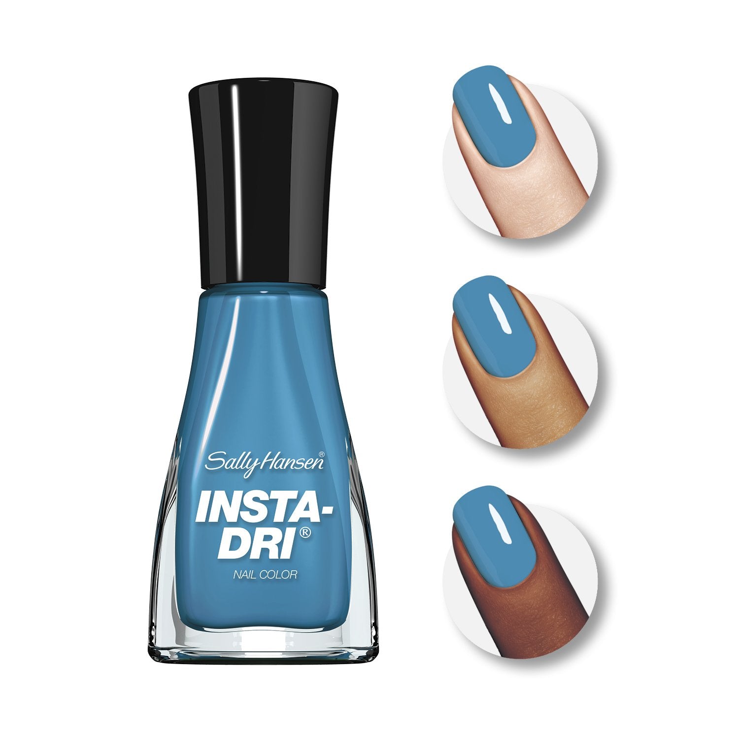 Sally Hansen Insta-Dri Nail Color 9.17ml - 406/430 Brisk Blue