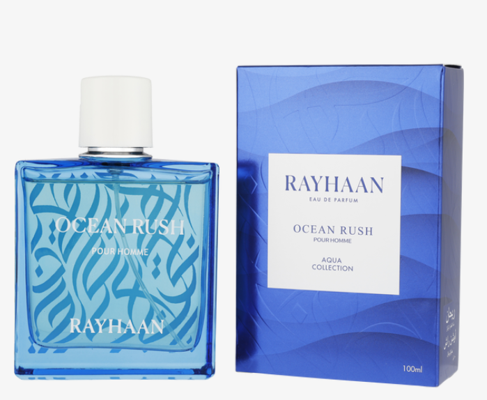 Rayhaan Ocean Rush 100ml Edp Men (Aqua Collection)