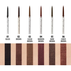 CLIO Sharp, So Simple Waterproof Pencil Liner 03 Cacao Brown