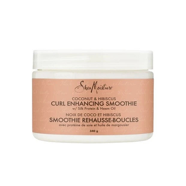 Shea Moisture Coconut & Hibiscus Curl Enhancing Smoothie with Silk Protein & Neem Oil 340g