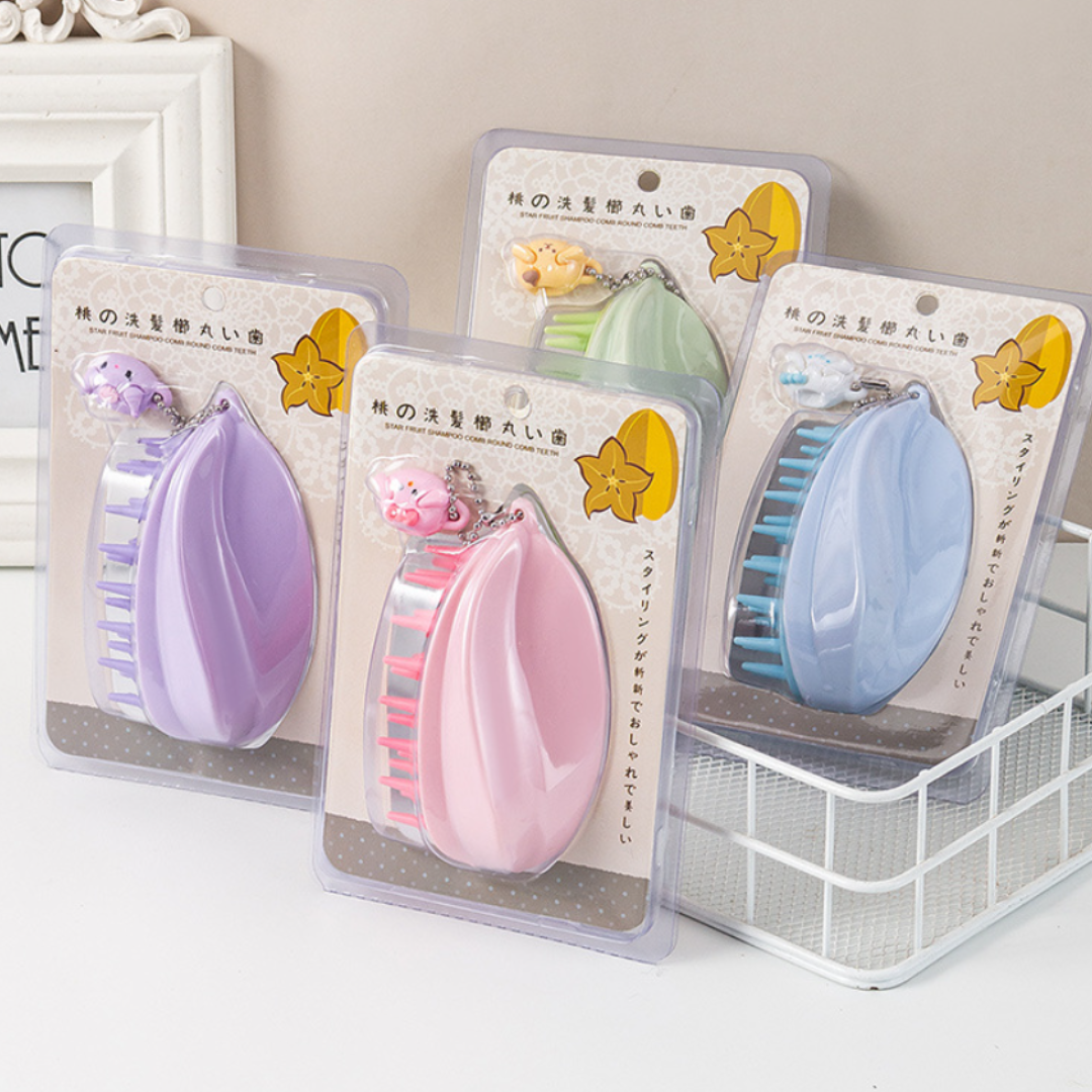 Silicone Scalp Massager Shampoo Brush (2 Colors)