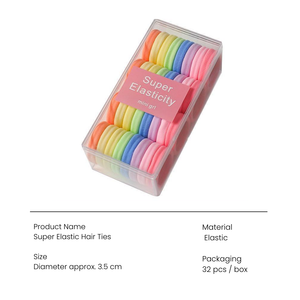 Super Elastic Hair Ties (2 Colors)
