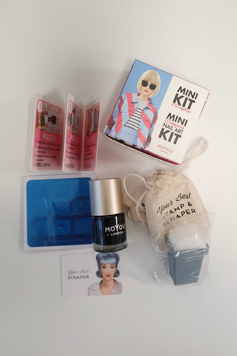 Mini Stamping Nail Art Kit by MoYou London - Trend Hunter Collection