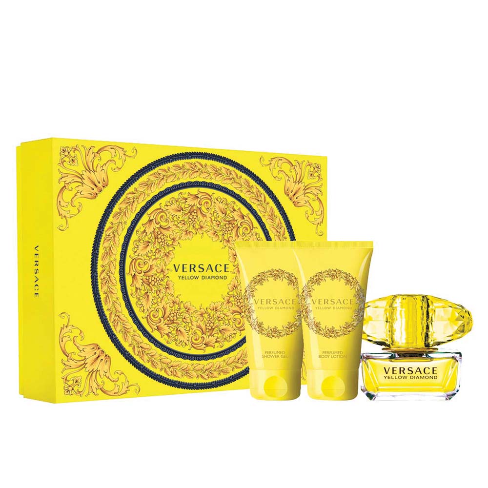 Versace Yellow Diamond 3pc Set 50ml EDT Women