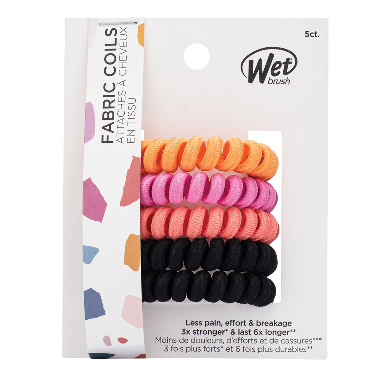 Wet Brush Fabric Coils 5ct