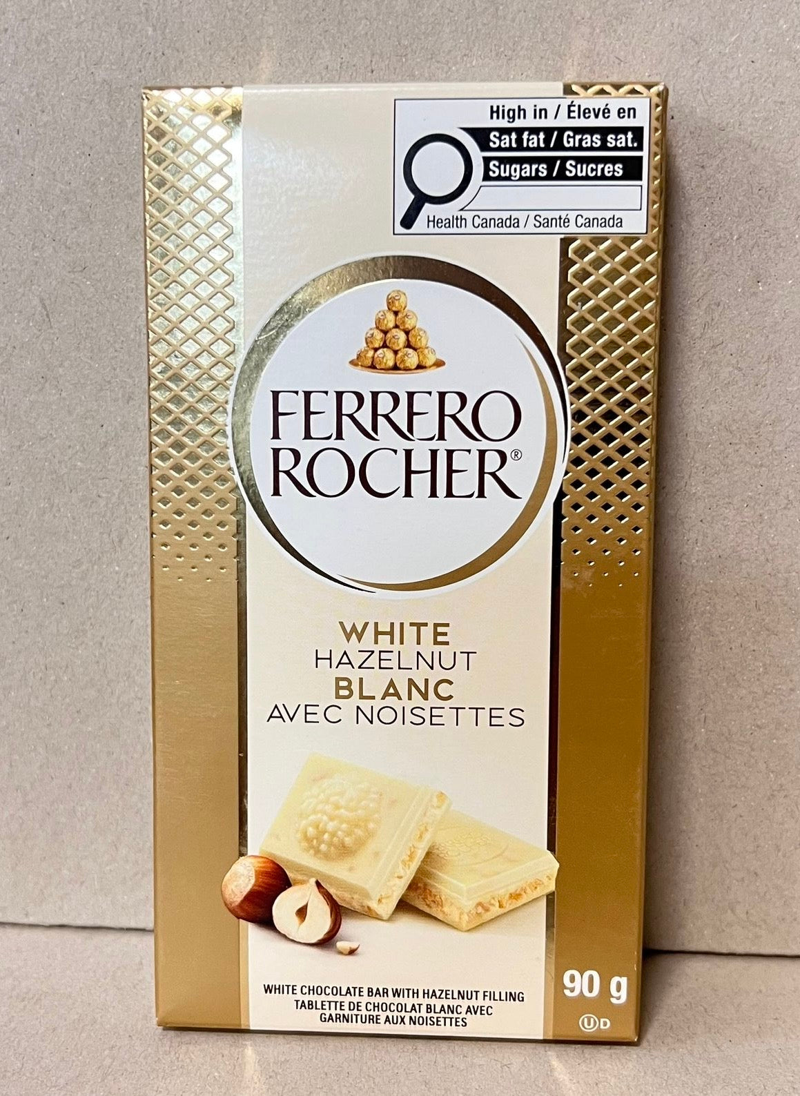 Ferrero Rocher White Hazelnut 90g