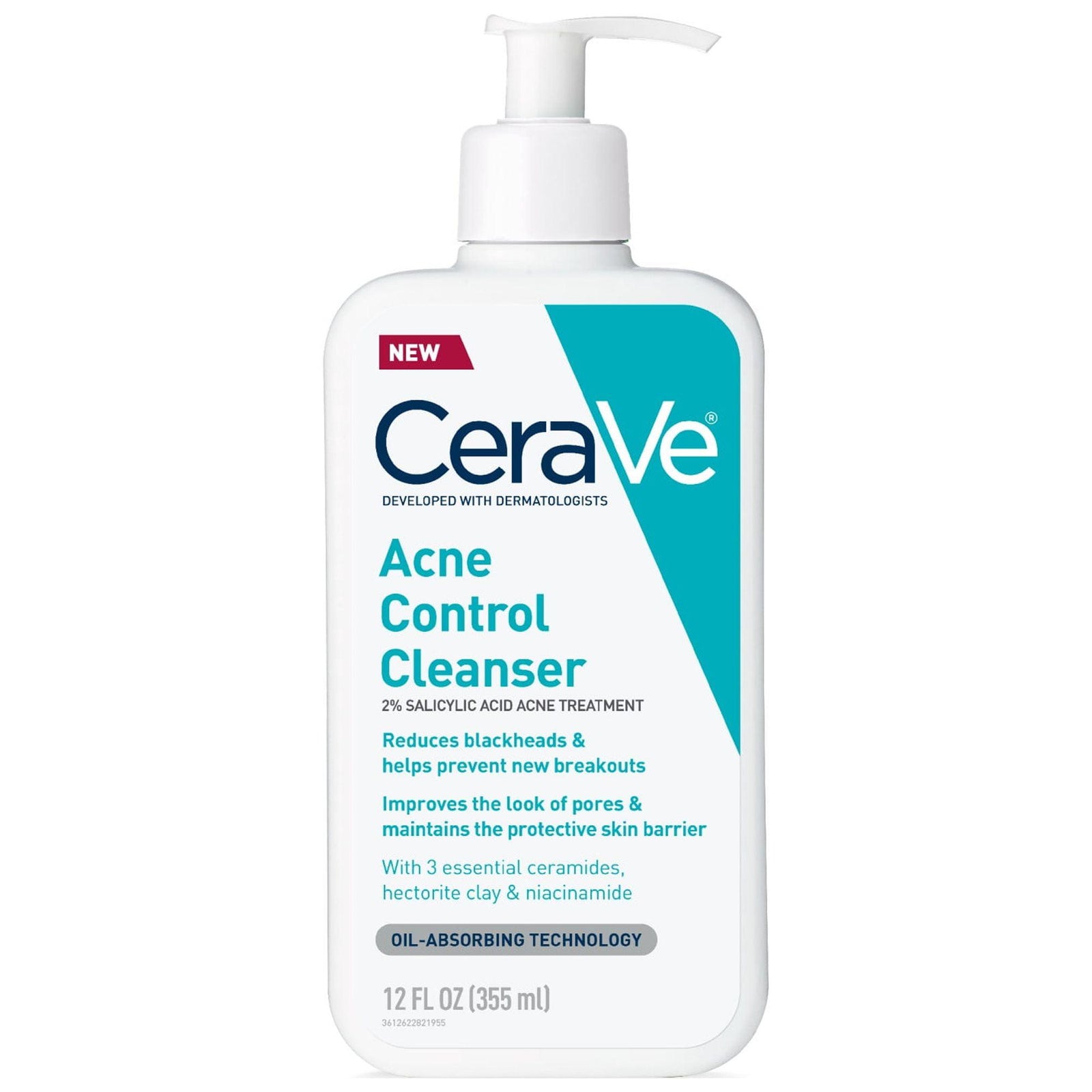 CeraVe Acne Control Cleanser with 2% Salicylic Acid
