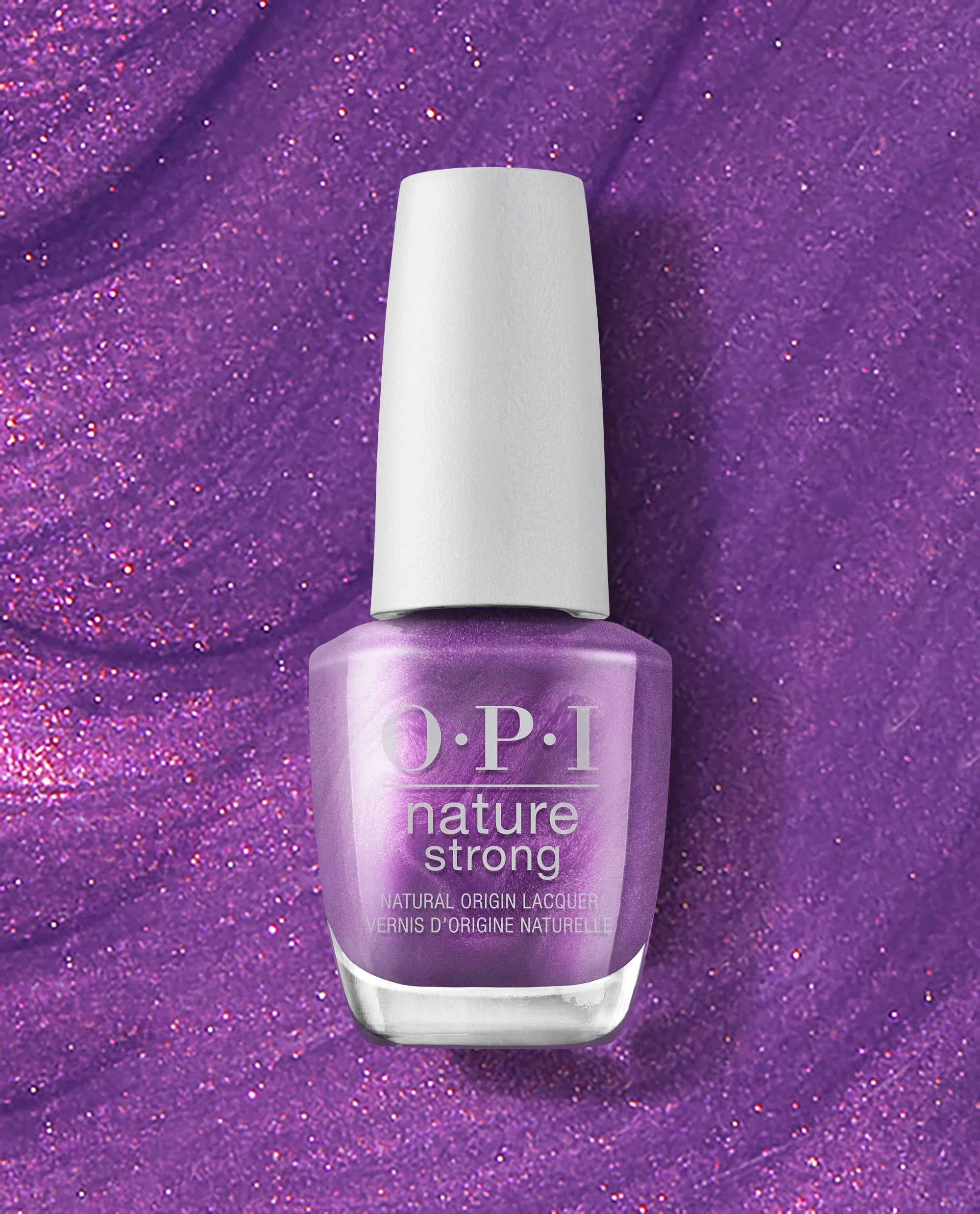 OPI Nature Strong 15ml - Achieve Grapeness