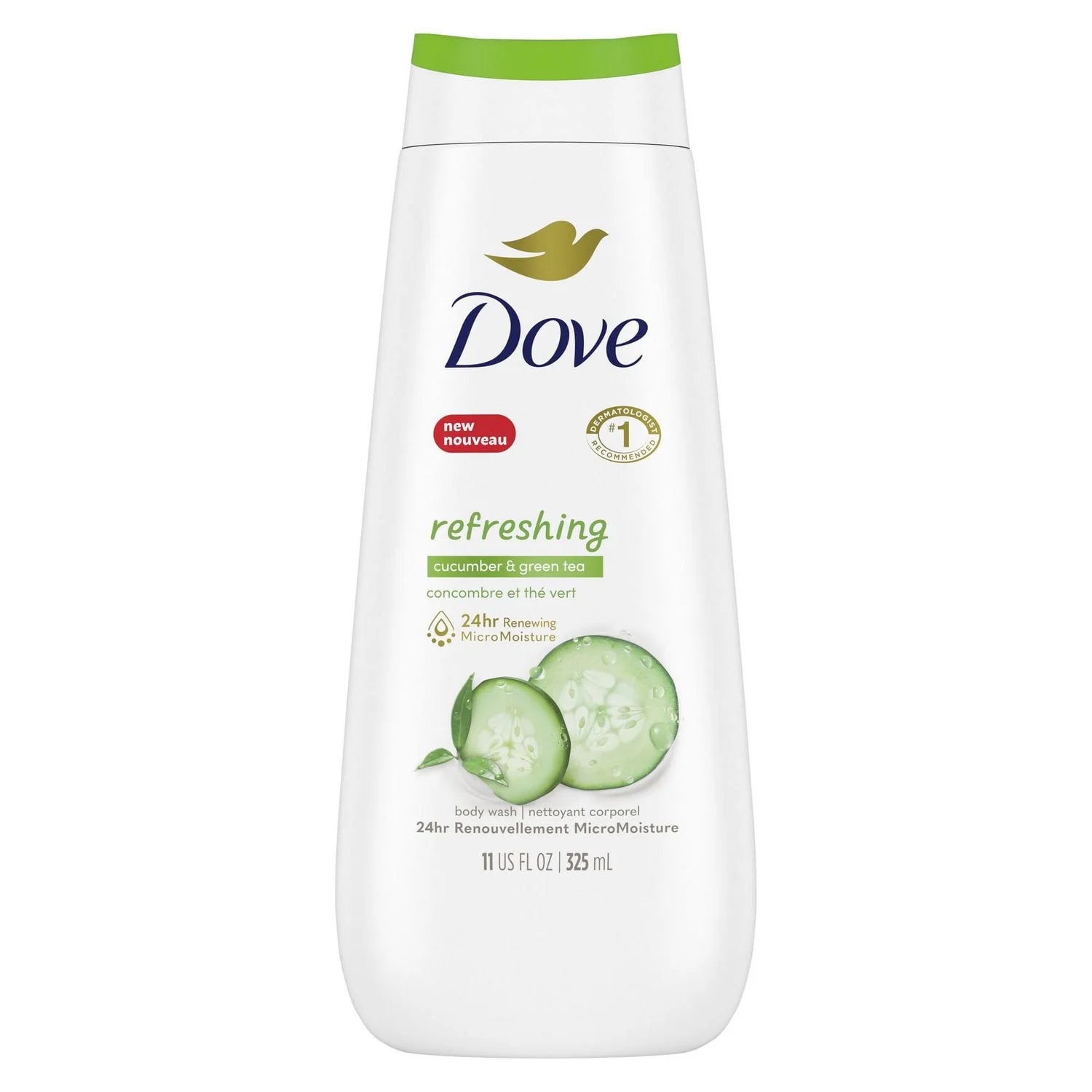 Dove Refreshing Cucumber & Green Tea Body Wash 325ml