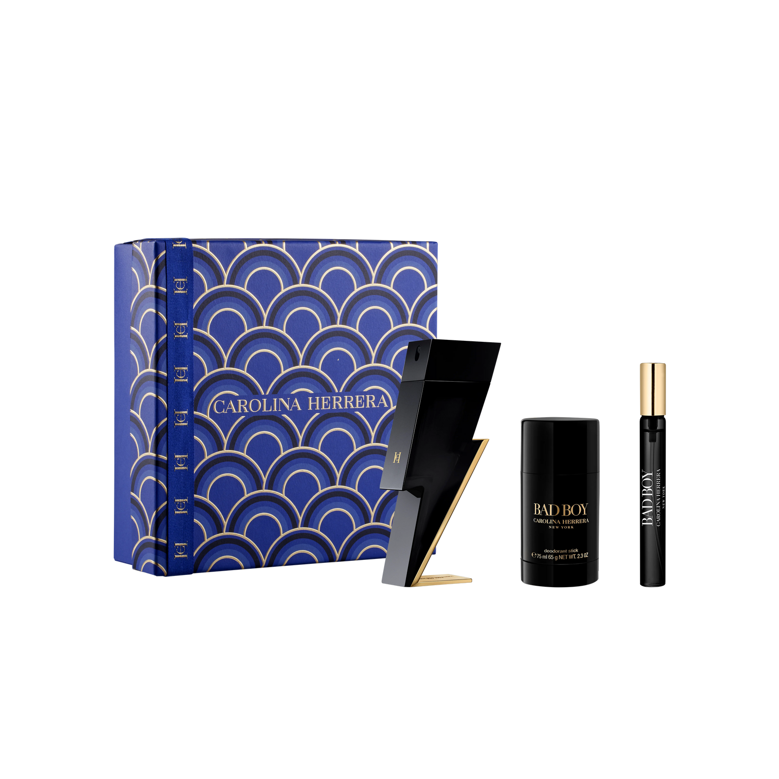 Carolina Herrera Bad Boy 3pc Set 100ml Edt Men