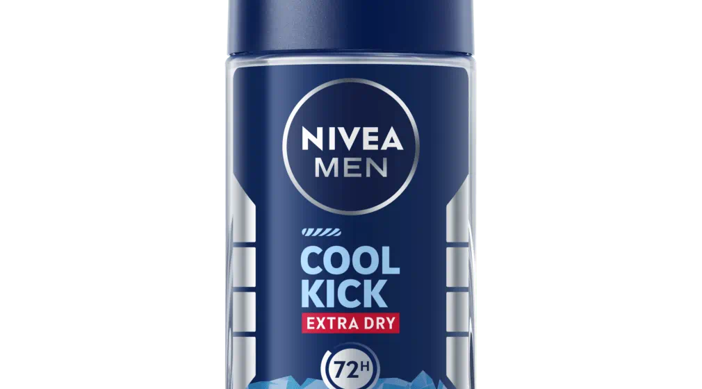 Nivea Men Cool Kick Extra Dry 72H Protection Roll On Deodorant 50ml