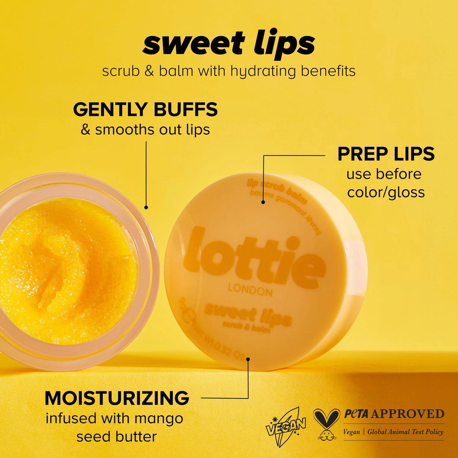Lottie Sweet Lips Mask and Balm 9g