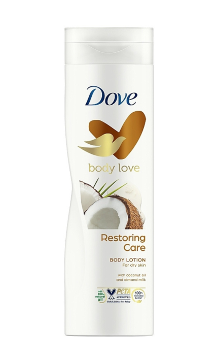 Dove Body Love Restoring Care Body Lotion with Coconut Oil & Almond Milk 400ml
