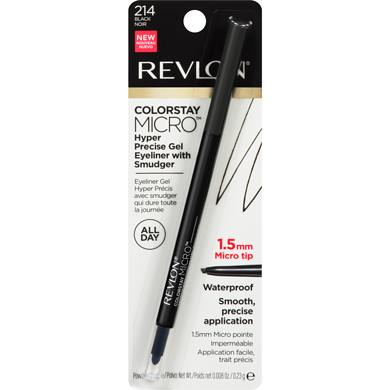 Revlon Colorstay Micro hyper Precision Gel Eyeliner, Waterproof 0.23g