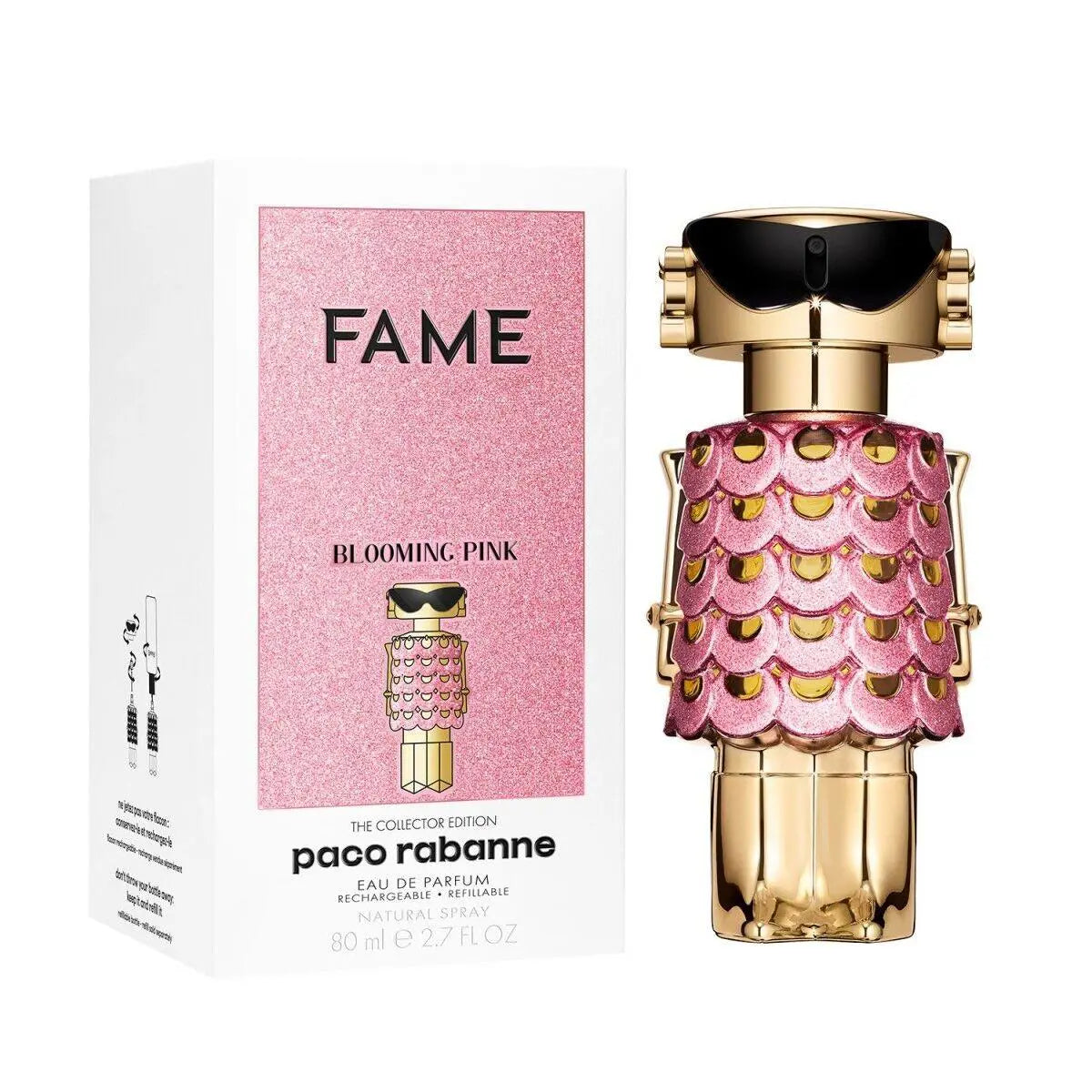 Paco Rabanne Fame Blooming Pink 80ml Edp Refillable Women