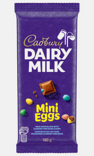 Cadbury Dairy Milk Mini Eggs 180g
