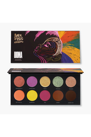 UOMA Black Magic Color Eyeshadow Palette 10g