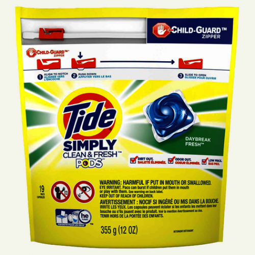 Tide Pods Simply Clean & Fresh 355g (Daybreak Fresh)