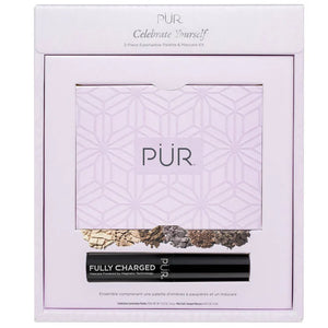 PÜR Celebrate Yourself Eyeshadow Palette & Mascara Set (2 Piece)