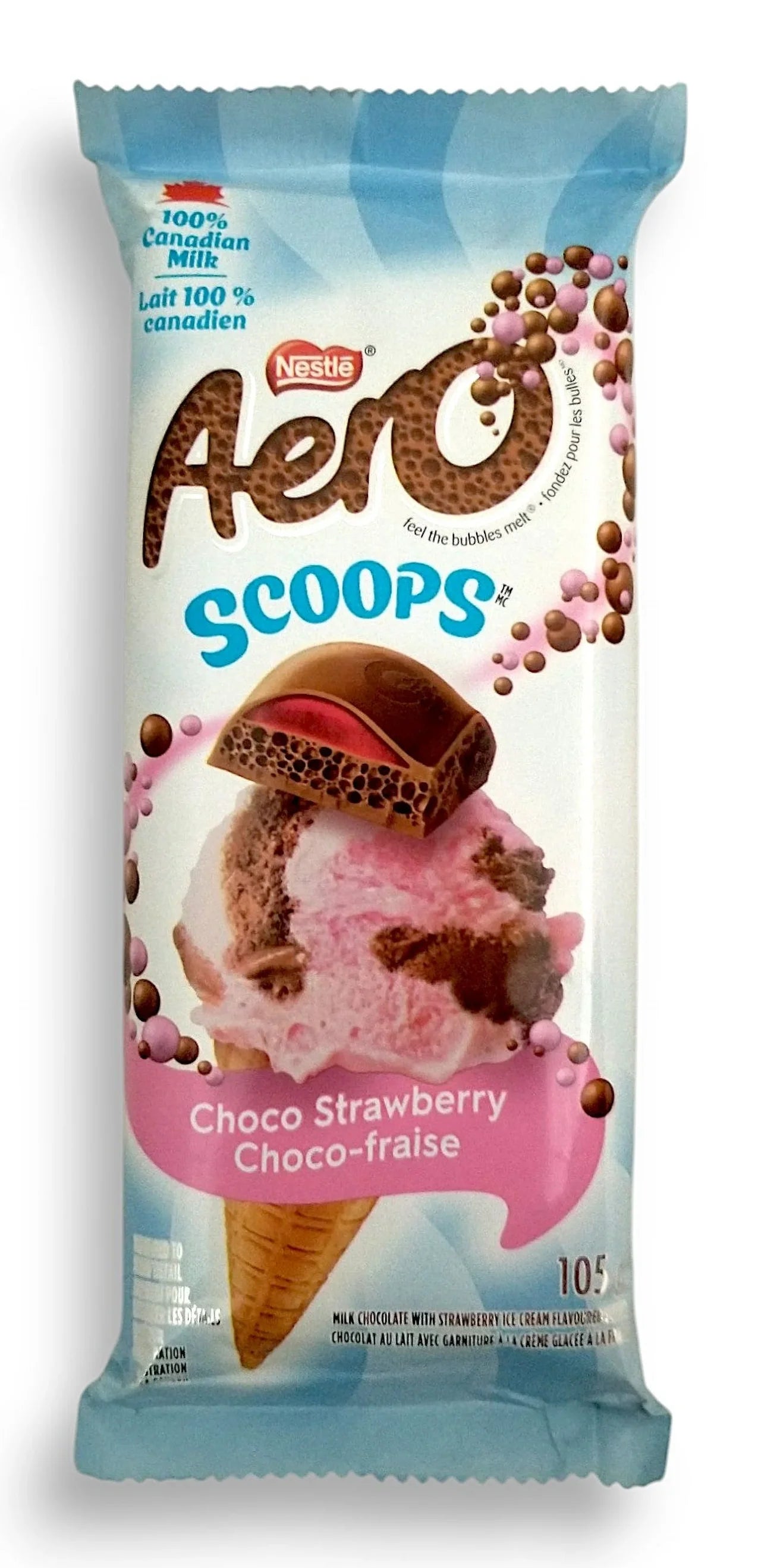 Aero Scoops Choco Strawberry 105g