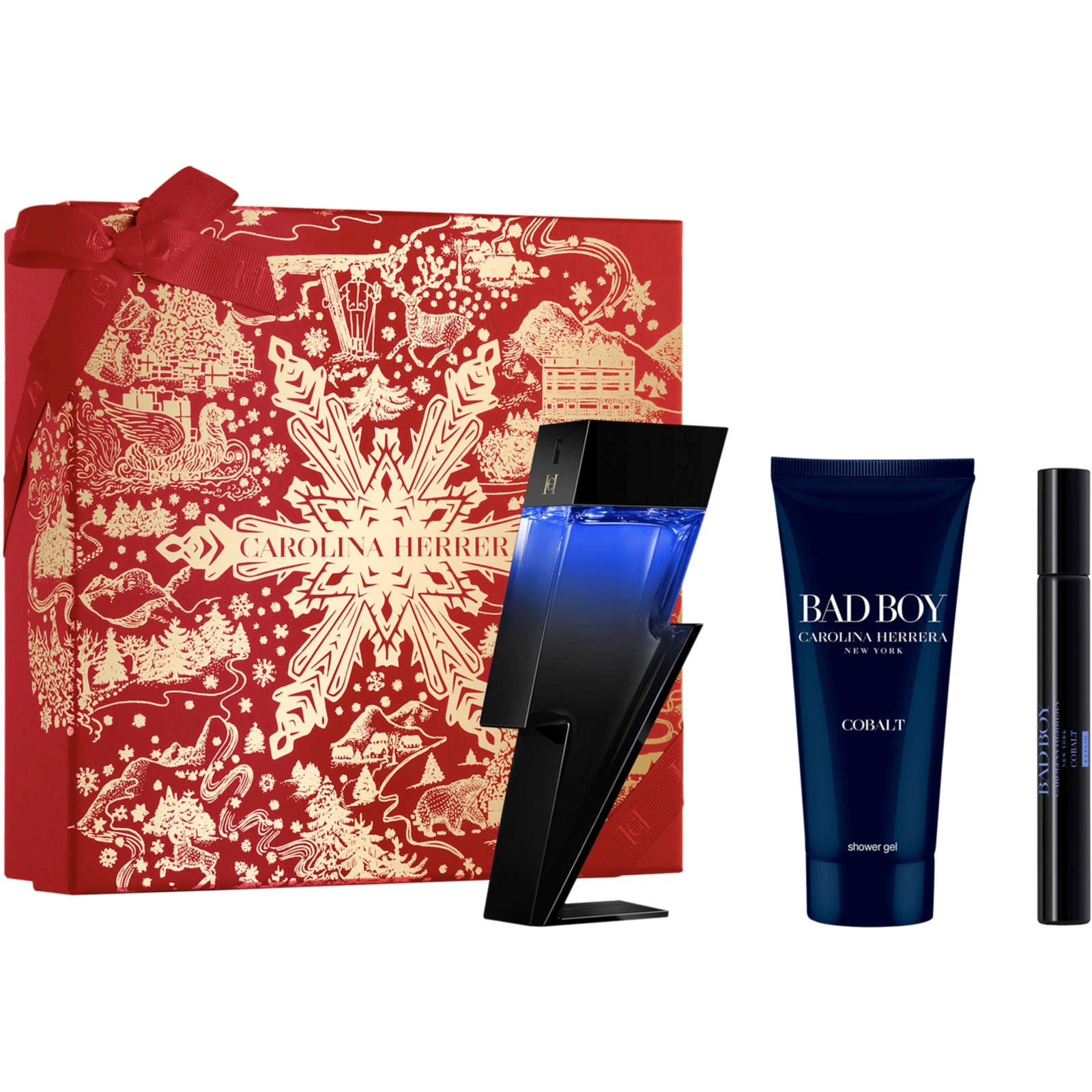 Bad Boy Cobalt Elixir 3pc Set 100ml Edp Elixir Men