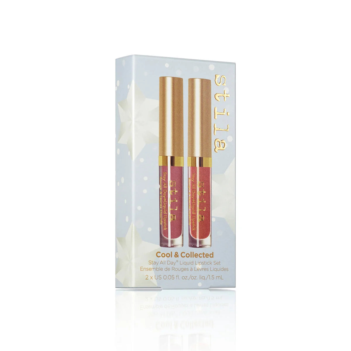Stila Stay All Day Liquid Lipstick (Cool & Collected) 2Pc Set 2 X 1.5ml