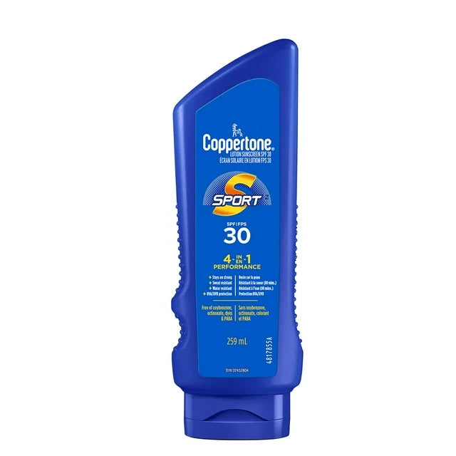 Coppertone Sport Lotion Sunscreen SPF30 259ml