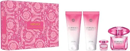 Versace Bright Crystal Absolu 4pc Set 90ml Edp Women