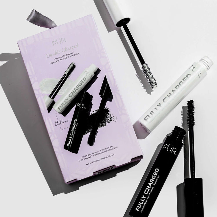 PÜR Double Charge 2-Piece Fully Charged Magnetic Mascara & Primer Kit
