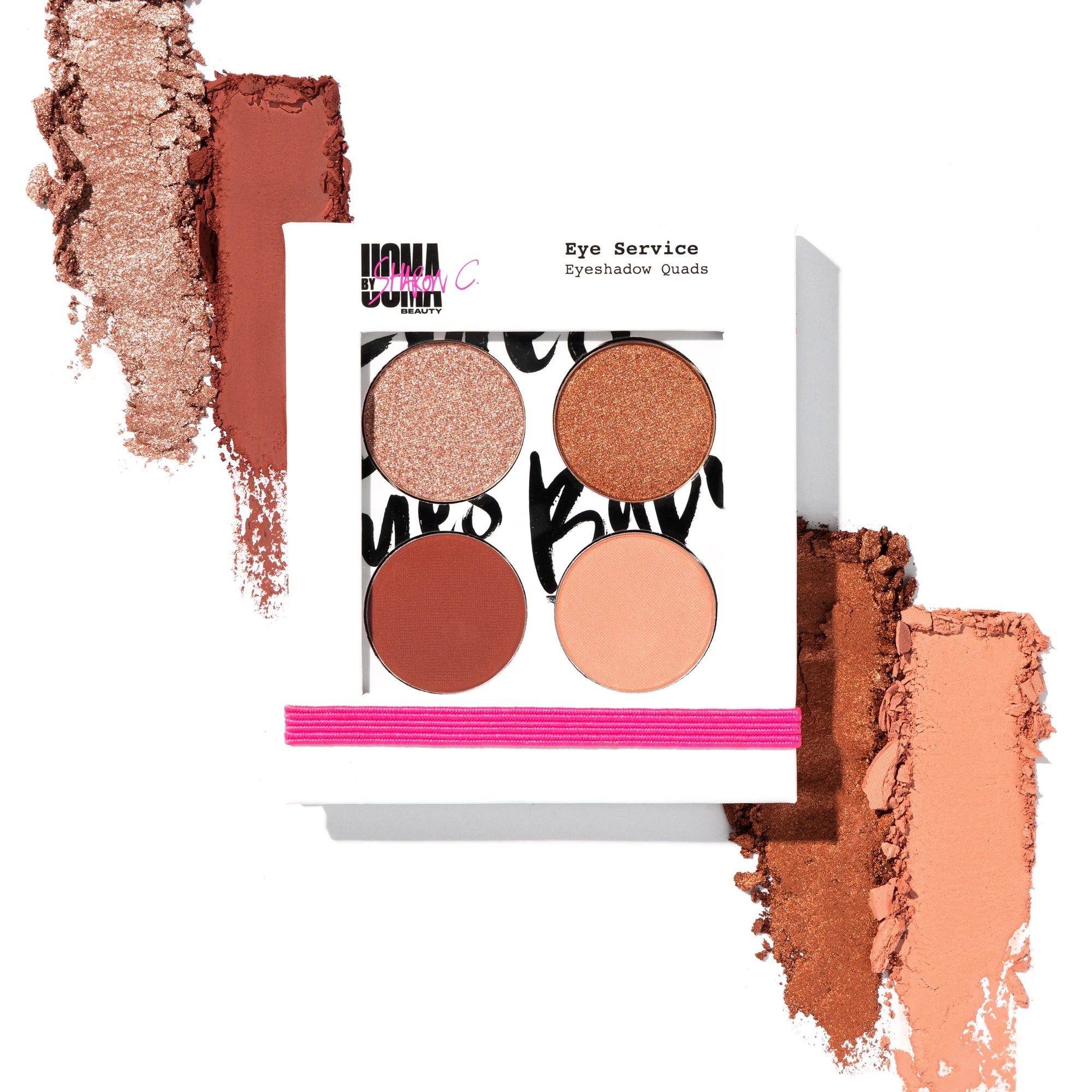 UOMA Eyes Service Eyeshadow Quad 4X0.92g