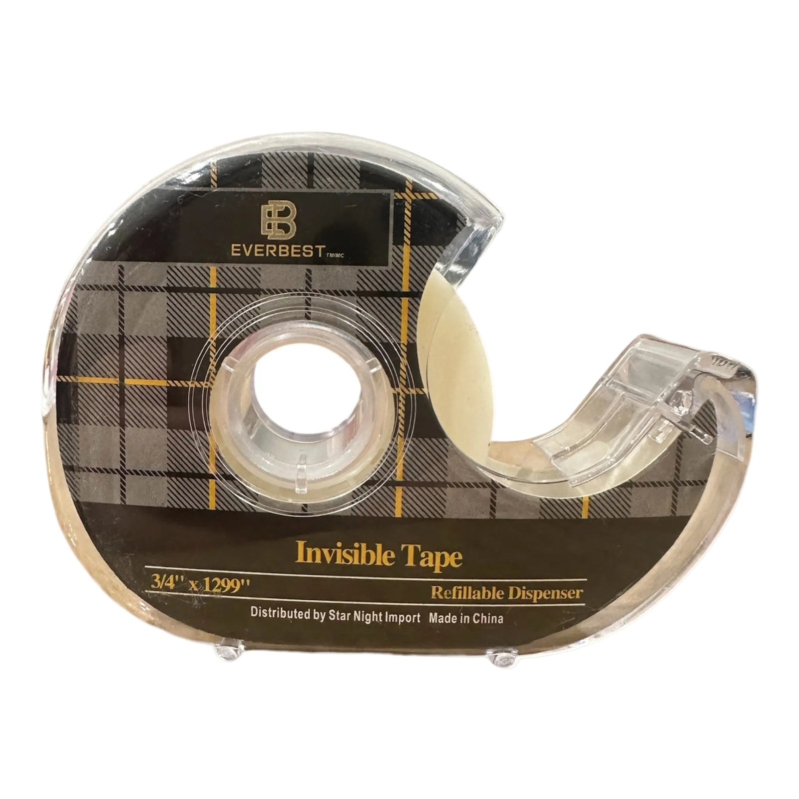 Everbest Invisible Tape Refillable Dispenser – 3/4" × 1299"