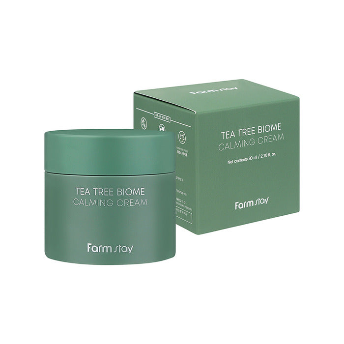 Farmstay Tea Tree Biome Calming Cream (80ml)