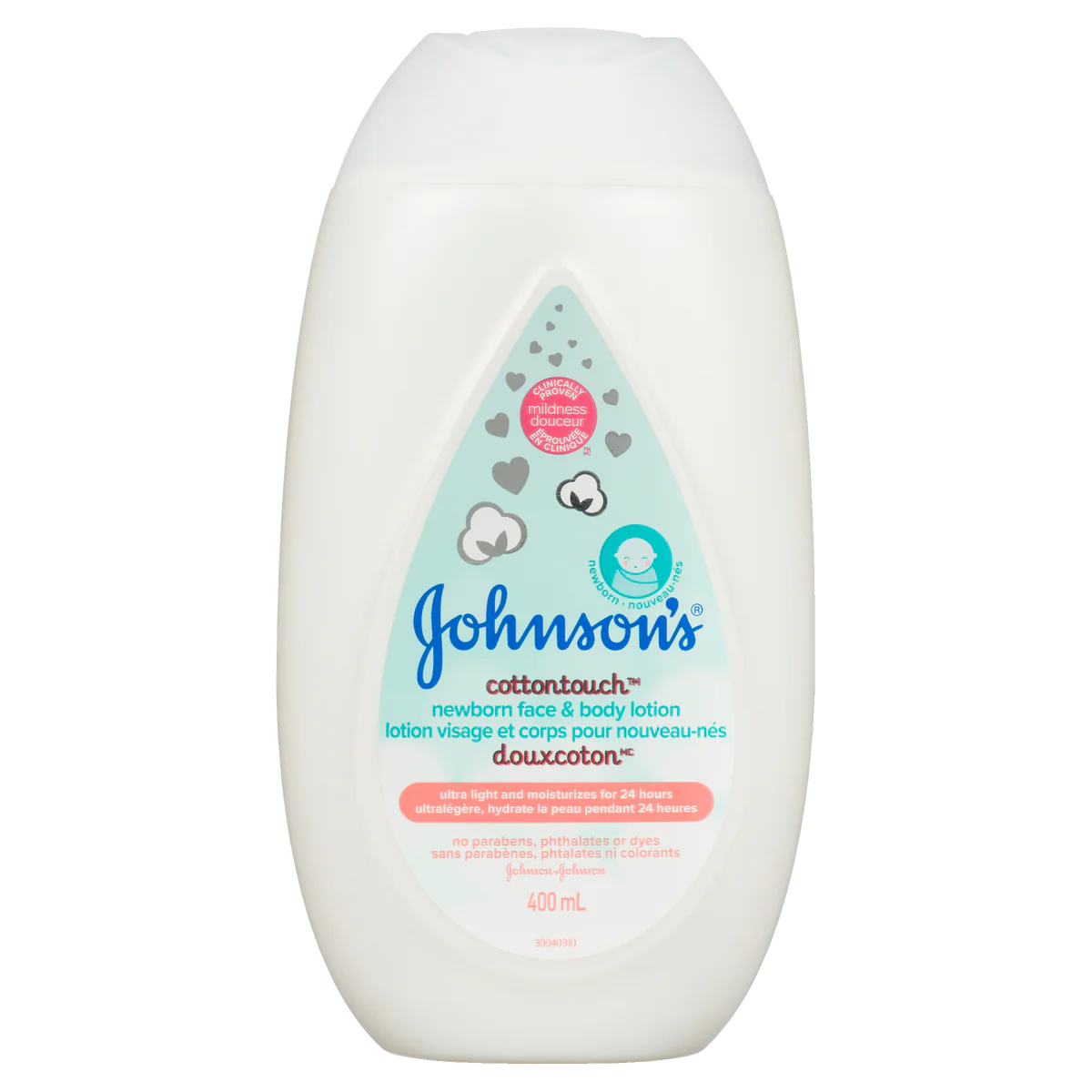 Johnson's Cottontouch Newborn Face & Body Lotion 400ml