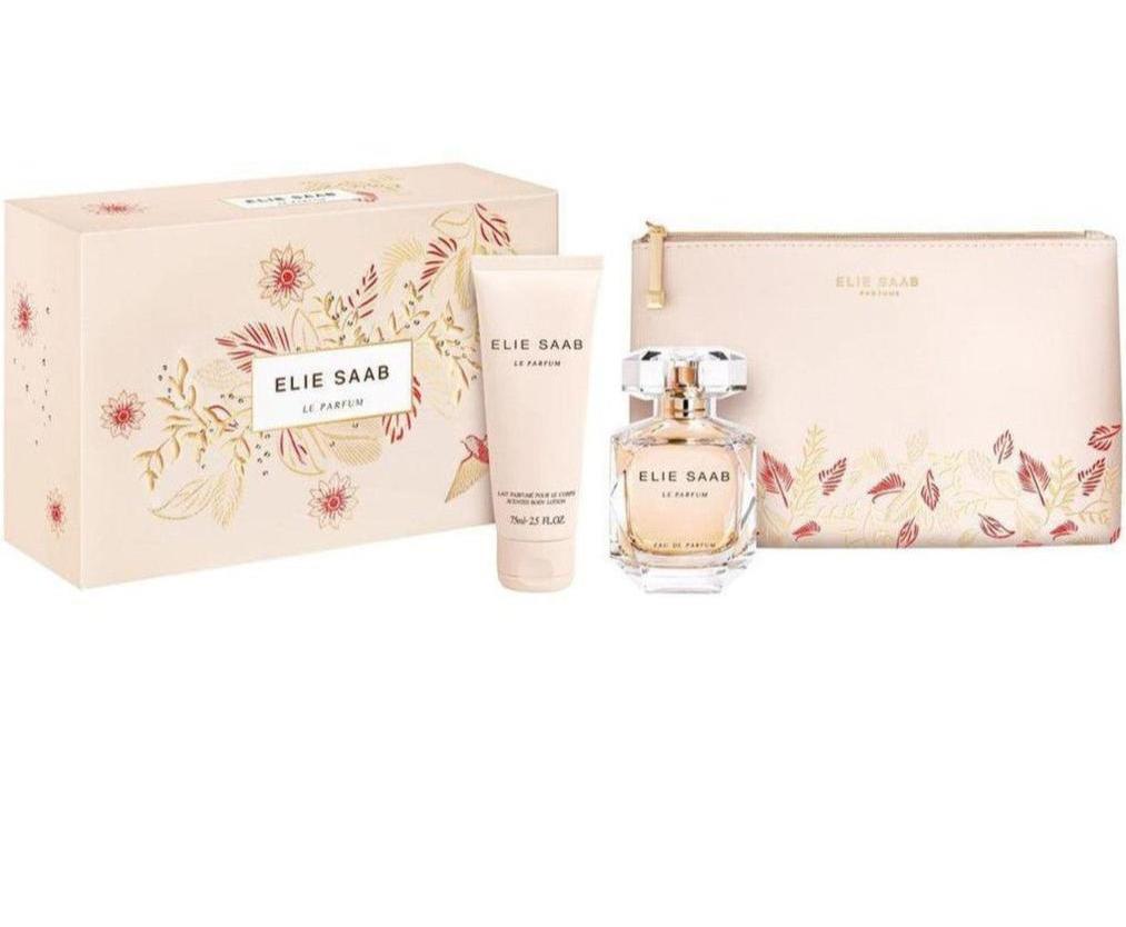Elie Saab Le Parfum 3pc Set 50ml EDP Women (w/ Pouch)