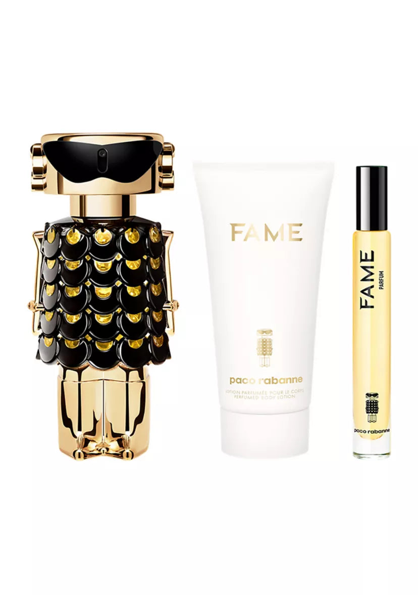 Paco Rabanne Fame 3pc Set 80ml Parfum Women