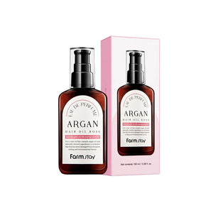 Farmstay EAU DE Perfume Argan Hair Oil Rose (100ml)