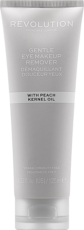 Revolution Gentle Eye Makeup Remover with Peach Kernel Oil 125ml