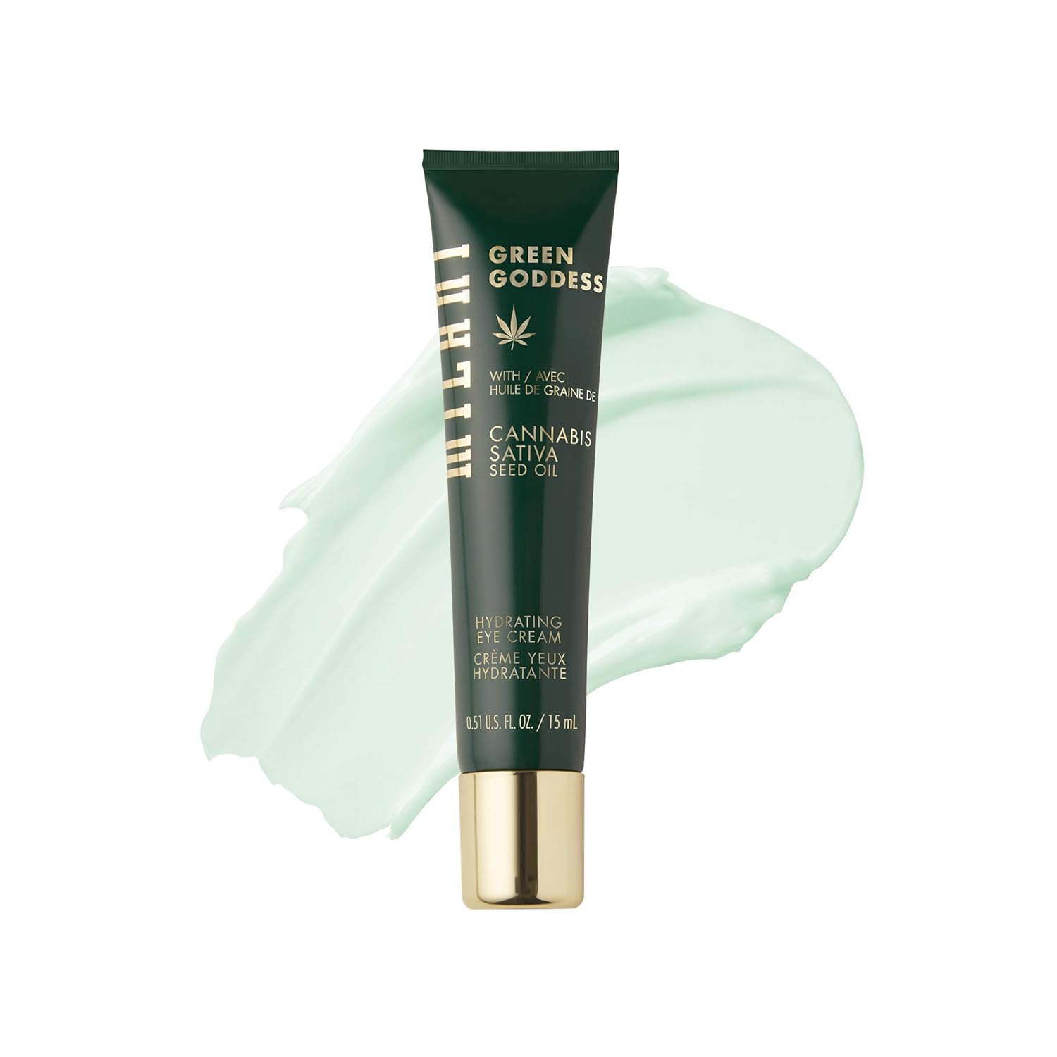 Milani Green Goddess Hydrating Eye Cream with Cannabis Sativa Seed Oil 15ml