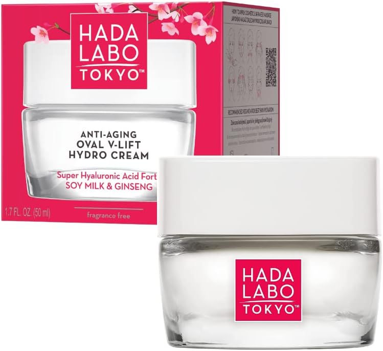 Hada Labo Tokyo Anti-Aging Oval V-Lift Hydro Cream Day & Night - 50ml