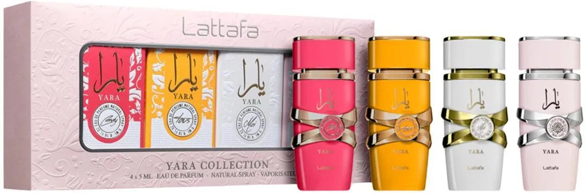 Lattafa Yara Collection 4 x 5ml Edp Women
