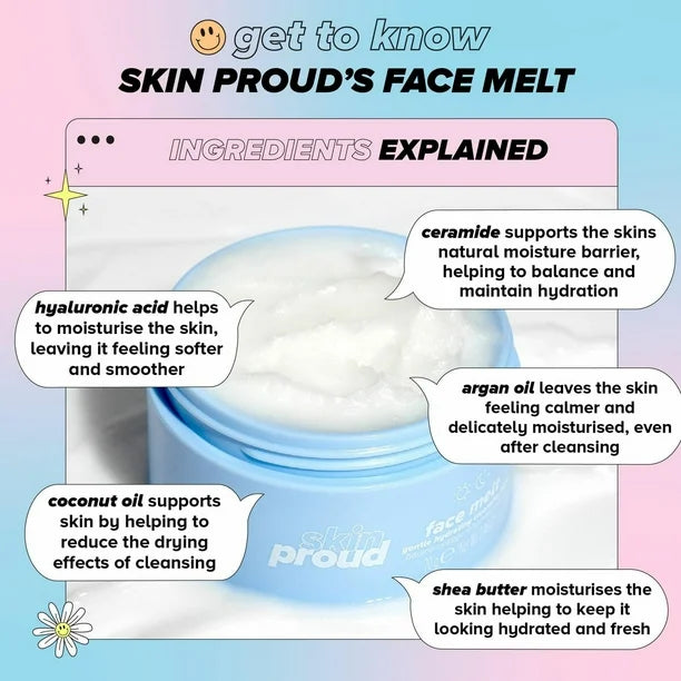 Lottie Skin Proud Face Melt Gentle Hydrating Cleansing Balm 70g