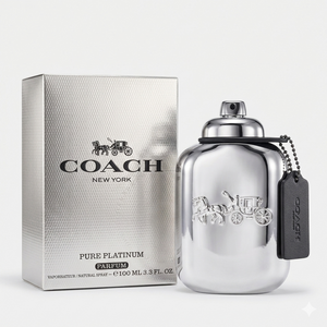 Coach New York Pure Platinum 100ml Parfum Men