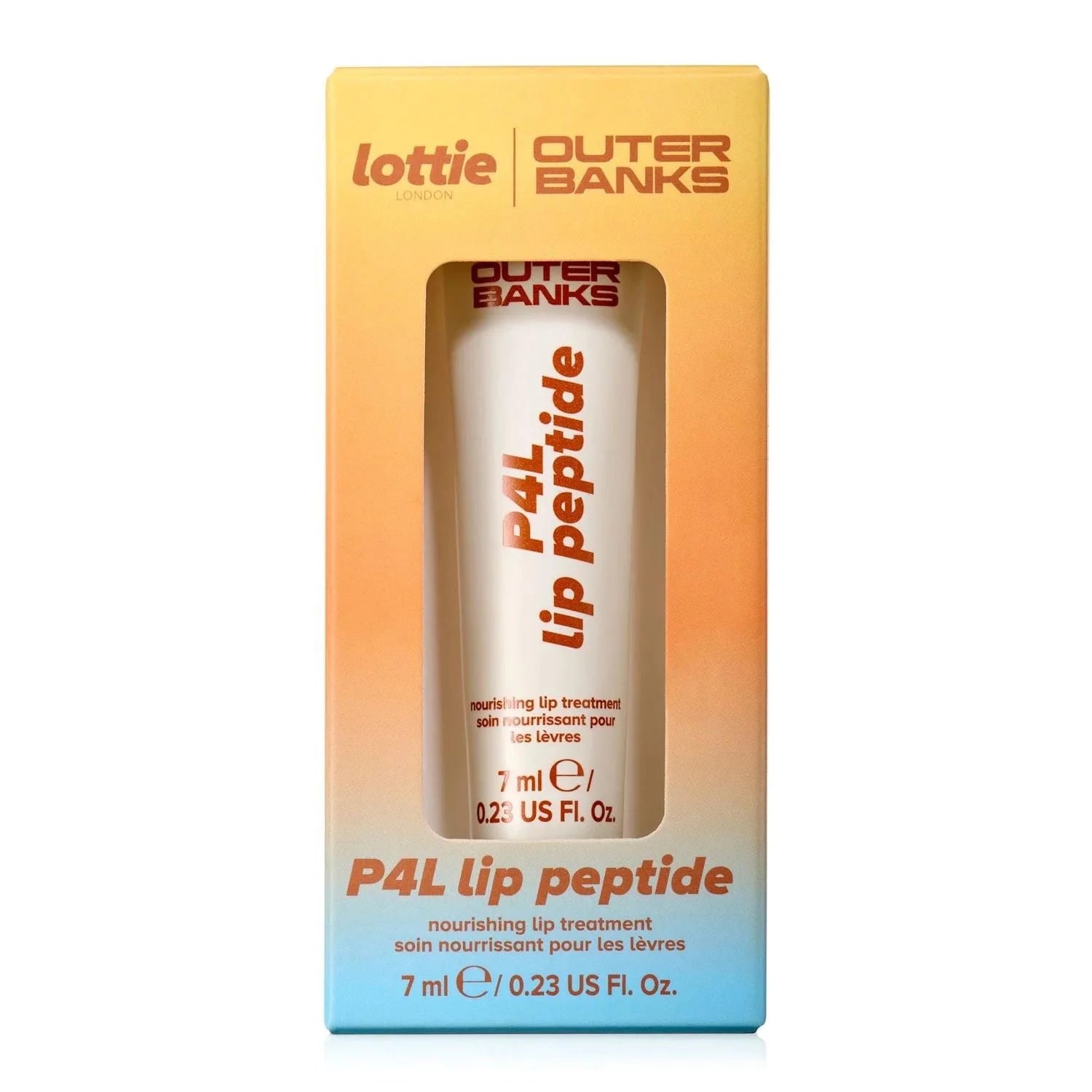 Lottie  Outer Banks P4L Lip Peptide Nourishing Lip Treatment 7ml - Caramel Glaze